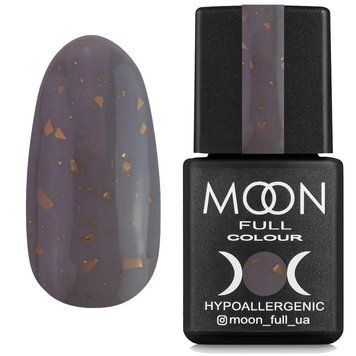Каучуковая база для ногтей с поталью Moon Full Leaf Rubber Base №05 76665 фото