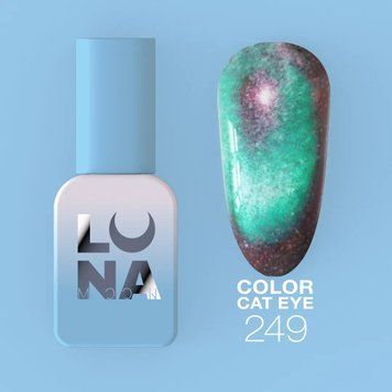 Гель-лак для ногтей LUNA COLOR Cat Eye №249, 13 мл 74249 фото
