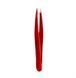 Пинцет для бровей STALEKS PRO EXPERT 11 TYPE 5 Red TE-11/5r фото 4