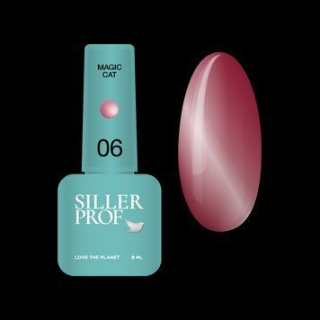 Гель-лак Siller Magic Cat Gel Polish №06, 8 мл MG06 фото