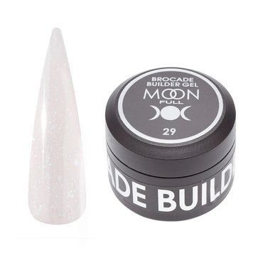 Гель для наращивания ногтей Moon Full Brocade Builder Gel с талью №29, 30 мл 49324 фото