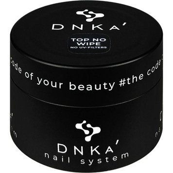 Финишное покрытие для ногтей DNKa' без липкого слоя без UV-фильтра DNKa' Top No Wipe (no UV), 30 мл TNWD30NUV фото