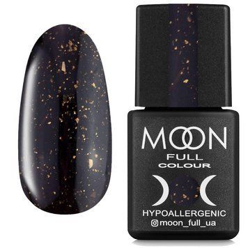 Каучуковая база для ногтей с поталью Moon Full Leaf Rubber Base №06 76666 фото