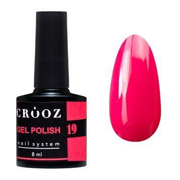 Гель-лак для ногтей Crooz 19 насыщенный малиновый 8 мл N008019 фото