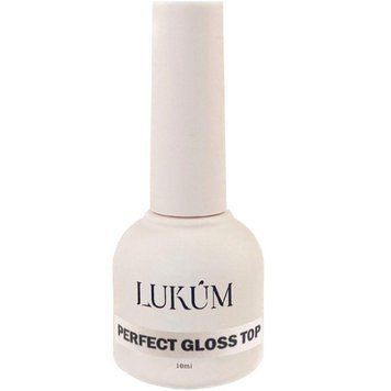 Lukum Perfect Gloss Top non wipe - топ без липкого слоя, 10 мл N09506 фото