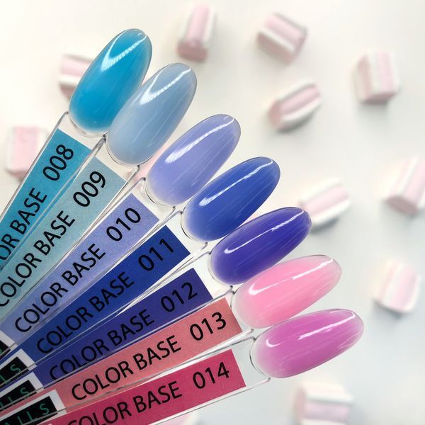 Уценка! Цветная база Color Base Kira Nails 011 (светло-синий) W03610 фото