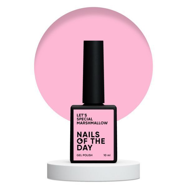NAILSOFTHEDAY Let's special Marshmallow - абрикосовый гель-лак для ногтей, перекрывающий в один слой, 10 мл 84315 фото