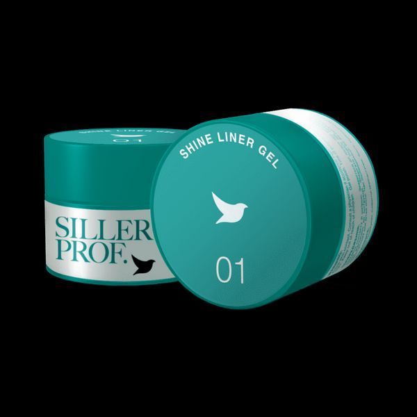 Гель для нігтів Siller Shine Liner Gel 01, 15 мл 888178 фото
