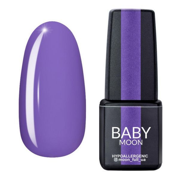 Гель-лак Baby Moon Full Lilac Train №013 гліцинія, 6мл. 7942 фото