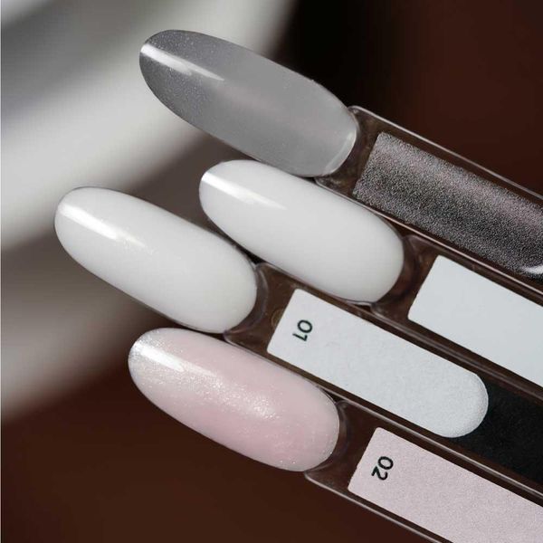 NAILSOFTHEDAY Polygel white - Полигель белый мелкозернистый, 30 мл 48234543 фото