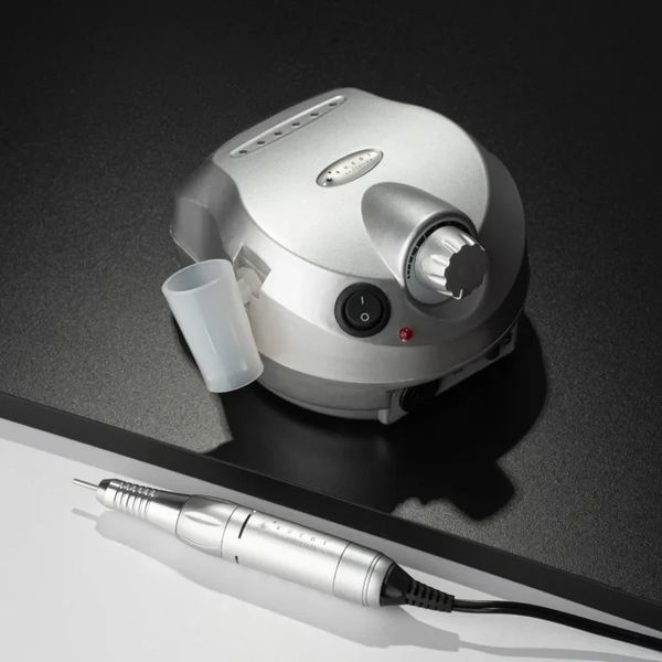 Фрезер для маникюра BUCOS Nail Drill ZS-601 PRO SILVER на 45 Вт. и 35 000 об. (+6 фрез в подарок) N5632056 фото