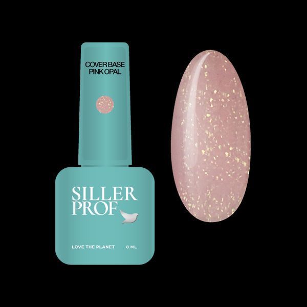 Камуфлююча база Siller Pink Opal Base, 8мл N01324 фото
