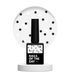 NAILSOFTHEDAY Party top 05 &ndash; финишное покрытие для ногтей с черно-белыми звездочками, без липкого слоя, 10мл 28095 фото 1