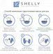 Гідрогелева маска для рук з пелюстками волошка Shelly 200 г 7349779 фото 3