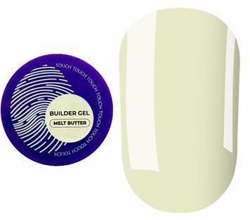 Гель для наращивания ногтей Touch Builder gel Melt Butter, 15 мл TMB01 фото