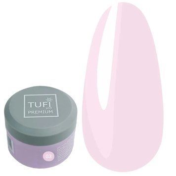 UV гель для наращивания TUFI profi PREMIUM Gel 03 French Pink 15 г 105930 фото