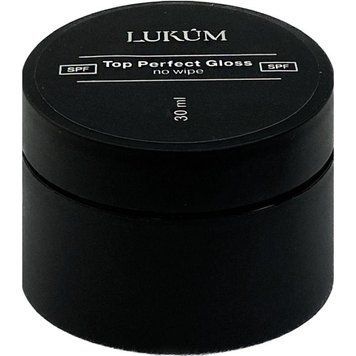Lukum Perfect Gloss Top non wipe - топ без липкого слоя, 30 мл N09507 фото