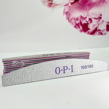 Пилка для нігтів OPI півколо 100/180 N00491 фото