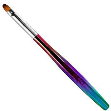 Кисть для геля овал MART "OVAL" №8 (rainbow) N965432 фото
