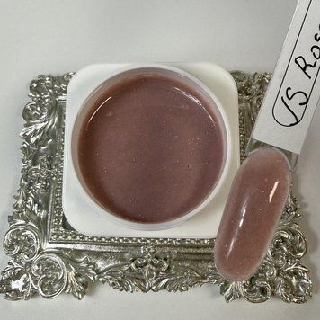 Гель для нарощування нігтів JS Rose Galaxy, 15 г N007979 фото