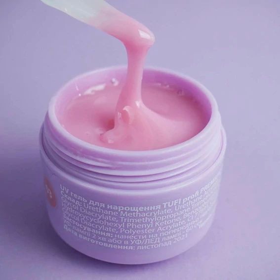 UV гель для наращивания TUFI profi PREMIUM Gel 03 French Pink 15 г 105930 фото