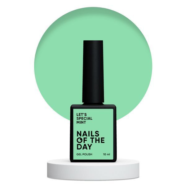 NAILSOFTHEDAY Let&rsquo;s special Mint - абрикосовий гель&ndash;лак для нігтів, що перекриває в один шар, 10 мл 84316 фото