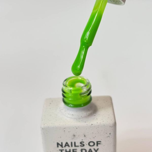 Гель лак NAILSOFTHEDAY Kiwi - неоново-зеленый, 10 мл 5574247 фото