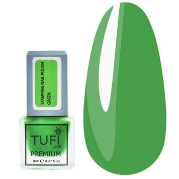 Лак для стемпинга TUFI profi PREMIUM Stamping зеленый 8 мл 0295879 фото