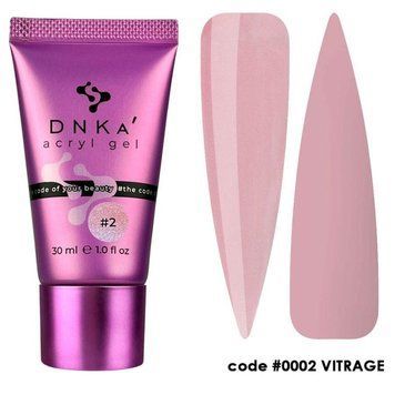 Акрил-гель DNKa&rsquo; Аcryl Gel 02 Vitrage, 30 мл (tube) AGD0002T фото