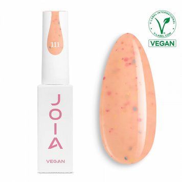 Уцінка! Гель-лак для нігтів JOIA vegan №111 Passion fruit, peach, 6 мл 3111 фото