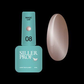 Гель-лак Siller Magic Cat Gel Polish №08, 8 мл MG08 фото