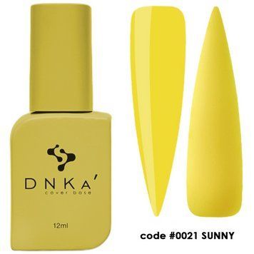 Камуфлирующая база для ногтей DNKa' Cover Base 021 Sunny, 12 мл DNKA0021 фото