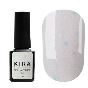 База для ногтей Kira Nails Brilliant Base 001, 6 мл 293001 фото