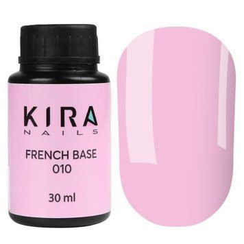 База для нігтів Kira Nails French Base 010, 30 мл 712017 фото