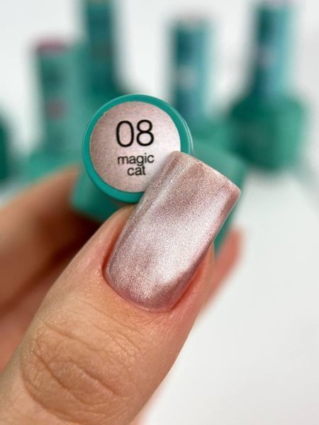 Гель-лак Siller Magic Cat Gel Polish №08, 8 мл MG08 фото