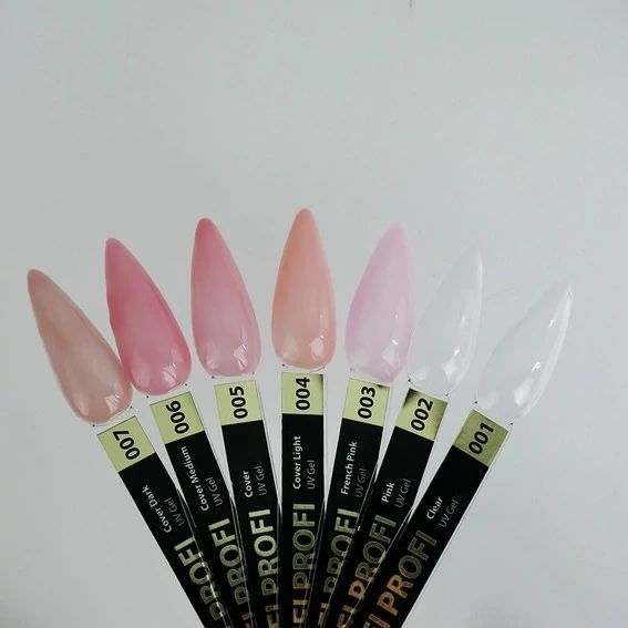 UV гель для нарощення TUFI profi PREMIUM Gel 01 Clear 15 г 0105924 фото