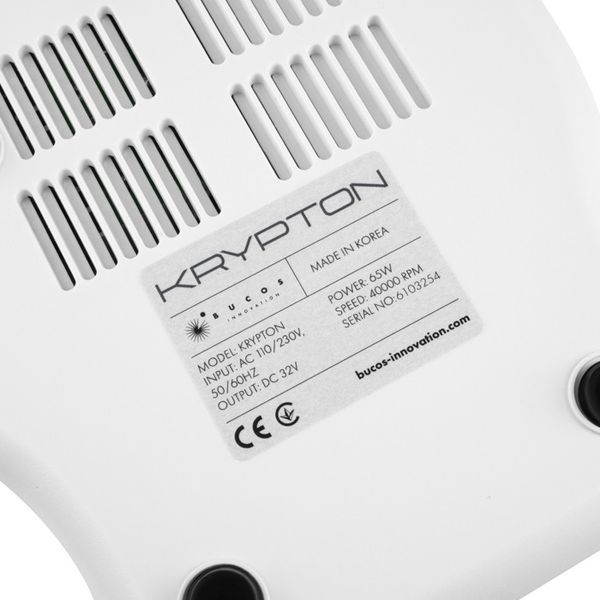 Фрезер KRYPTON XPS-400 WHITE/GRAY на 65 вт. и 40000 об. для маникюра и педикюра N3246513 фото
