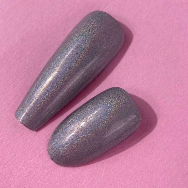 Гель-фарба LUNA для нігтів Holographic Metallic Gel, 5 мл 74419 фото