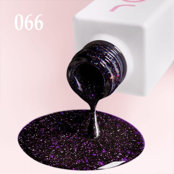 Светоотражающий Гель-лак для ногтей JOIA vegan №066 dark violet, 6 мл 0538845 фото