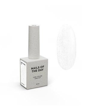 Гель для нігтів NAILSOFTHEDAY Bottle gel 37 &ndash; молочний світловідбиваючий надміцний гель для укріплення нігтів, 10 мл 83437 фото