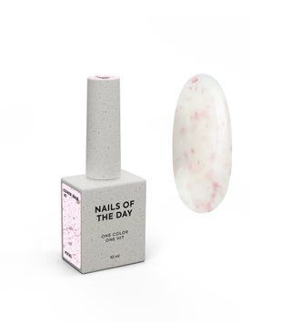 База для ногтей Nailsoftheday Cover basе 40 potal - насыщенно-молочное с розовой поталью базовое покрытие для ногтей, 10 мл 568306826 фото