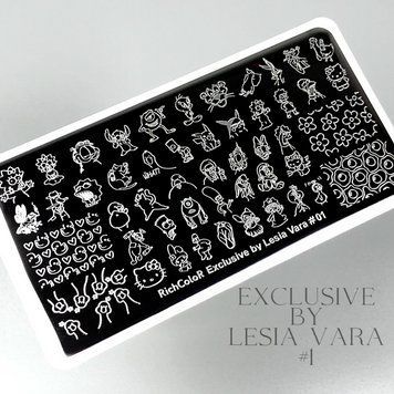 Пластина Exclusive by Lesia Vara №1 76881 фото