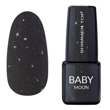 Топ для ногтей з шимером Baby Moon Shimmer Top №024, 6 мл 67452 фото