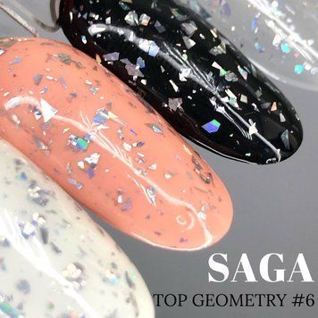 Топ для ногтей Saga Geometry 06 N04058 фото