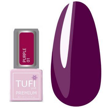 Гель-лак TUFI profi PREMIUM Purple 01 марсала, 8мл 0102493 фото