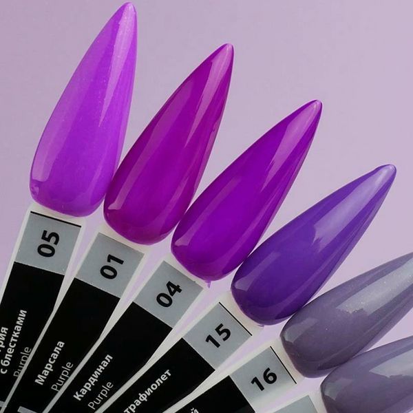 Гель-лак TUFI profi PREMIUM Purple 01 марсала, 8мл 0102493 фото