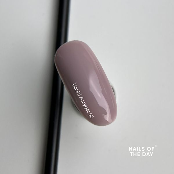 NAILSOFTHEDAY Liquid Acrygel 05 &mdash; пышно-розовый жидкий акригель новой формулы для ногтей, 15 мл 185400705 фото
