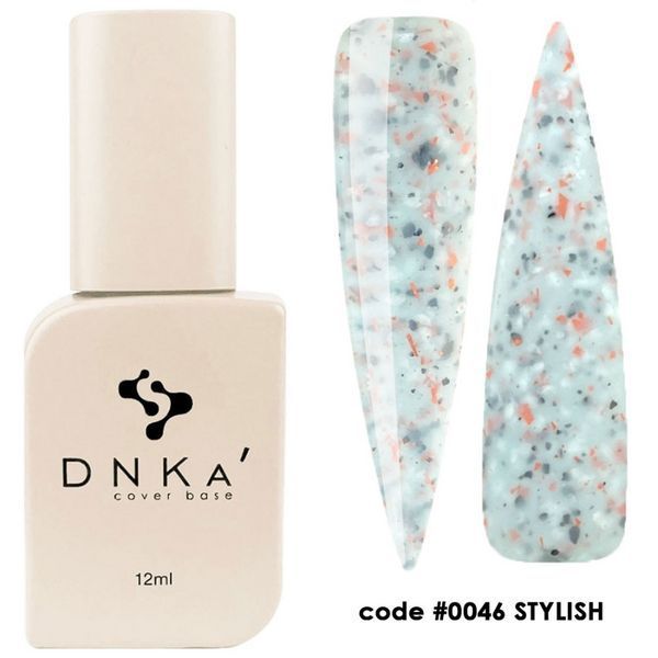 Камуфлююча база для нігтів DNKa&rsquo; Cover Base 046 Stylish, 12 мл DNKA0046 фото
