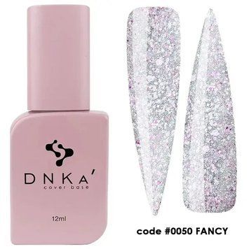 Камуфлююча база для нігтів DNKa&rsquo; Cover Base 050 Fancy, 12 мл DNKA0050 фото