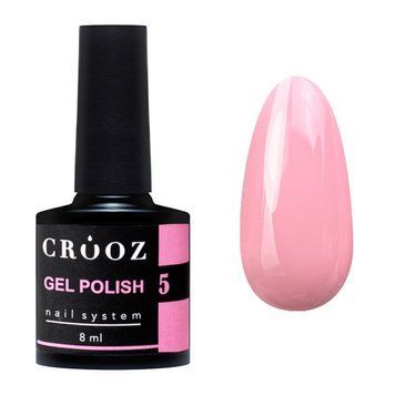 Гель-лак для ногтей Crooz 05 приглушенно-розовый оттенок французской розы 8 мл N008005 фото